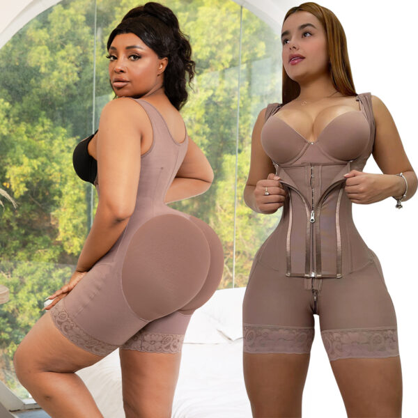 RANTOTHREADS Wholesale Fajas Colombiana Post Bbl Surgery Stage 1 2 Tummy Control Shaper High Compression Girdle Shapewear Body Shaper
